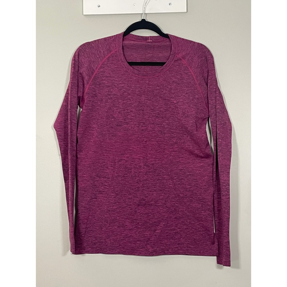 Lululemon Swiftly Tech Top Women 6 Magenta Purple Excellent Long Sleeve Top